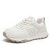 Platform White Shoes Female Sports Casual Shoes 2026 Spring New Soft Sole Soft Surface Not Tired Feet All Kinds Of Student Running Shoes_vogvips.com