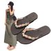Women's Summer Indoor Beach , Outdoor EVA Comfortable Cute Bathing Transparent Flower Non-Slip Flip-Flops_vogvips.com