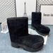 2025 Winter New Bread Big Toe Anti-Slip Snow Women Thick Sole Mid-Calf Sheepskin Wool Integrated Mid Boots Runway_vogvips.com