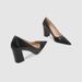 High Heels Spring And Summer Women's Shoes New Shoes Thick Heel Temperament Single Shoes Leather_vogvips.com
