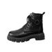 European Warm Series 2025 New Men's Martin Black High Top British Style Trendy Motorcycle Leather Work Boots Shoes_vogvips.com