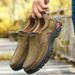Men's Leather Shoes First Layer Genuine Leather Large Size Men's Outdoor Shoes Casual Leather Shoes Hiking Shoes_vogvips.com