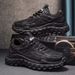 Casual Sneakers 2024 Black Fashion Platform Shoe Outdoor Mesh Breathable Vulcanized Sport Shoes For Men Erkek Ayakkabı_vogvips.com