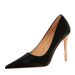 Luxury Satin Pointed-Toe Stiletto Heels - Elegant High Heel Pumps For Women (Sizes 34-43) Pointed Toe High Heeled Shoes For Women_vogvips.com