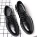 Suitable For All Seasons Suit Leather Soft Sole Men's Live Business Formal Youth Casual Groomsmen Wedding Shoes_vogvips.com