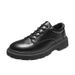 European Warm Series Douchuan Spring New Martin Men's British Style Black Ankle Boots Versatile Casual Low-top Trendy Leather Shoes_vogvips.com