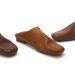 Minimalist Handmade Horsehide Design Half-Slipper Genuine Leather Slip-On Flat Breathable Women's Woven Closed-Toe Slippers ZH692-1_vogvips.com