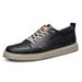 Casual Board Shoes Men's White Shoes Driving Shoes Soft-soled Sneakers_vogvips.com