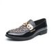 New Fashion Trendy Men's Shoes, Personalized Rivet Dress, Loafers, British Style, Lazy Fashion Nightclub Banquet Dress, Leather Shoes_vogvips.com