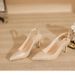 Women's Shoes Pointed Toe High Heels - Elegant Stiletto Pumps With Ankle Strap For Spring Summer Fall Shallow Mouth Back Empty Single Shoes_vogvips.com