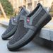 Euro Step Plus Size Summer Mesh New Men's Cloth Shoes Breathable Slip-On Casual Polyurethane Sandals_vogvips.com