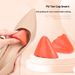 Soft PU Toe Inserts For High Heels – Cushioned Anti-Slip Half Insoles For Pointed & Round Toe Shoes (Black, Orange, Yellow)_vogvips.com