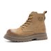 New Martin Boots Rhubarb Boots Pigskin Breathable Lace-up Versatile Tooling Boots Comfortable Mid-top Men's Shoes 9125_vogvips.com