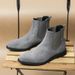 European Warm Series 2025 Martin Fashion High-top Versatile Casual Men's Korean Style Slip-on Large Size Leather Boots Shoes_vogvips.com