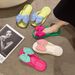 Cute Fashion Summer Women's Slipper Sweet Bow Tie Sandal Girl Indoor Soft Flip Flops Female Outdoor EVA Non-Slip_vogvips.com