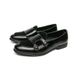 Men's In Plus Size, New Le Fu Fashionable Men's Casual Leather Shoes, Trendy British Style Bean Shoes_vogvips.com