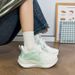 Hong Kong-style Casual Sports For Women, 2026 Spring And Autumn New Model, Student Lace-up Running Shoes,_vogvips.com
