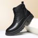 Men's Shoes Top Layer Men's High Top Martin Boots Retro Tooling Boots Flat Boots_vogvips.com