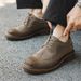 Brogue Genuine Leather Men's Shoes Classic Retro Design Style Outdoor Leisure Business Party Office Wedding Adult_vogvips.com