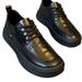 Men's Classic Oxford Business Casual Shoes - Breathable Soft Sole, Round Toe, Lightweight & Comfortable For Office & Daily Wear_vogvips.com