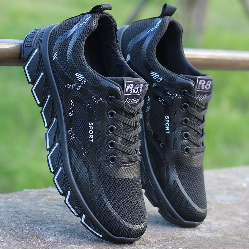 Beijiang Wolf New Summer Men's Breathable Mesh Sports Casual Non-Slip Dad Shoes_vogvips.com