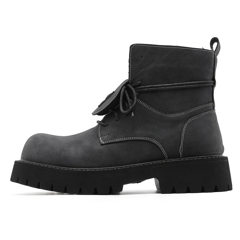 Martin Boots 2025 Fall/Winter New Arrival Men's Thick-Sole Height-Boosting Versatile Boots_vogvips.com
