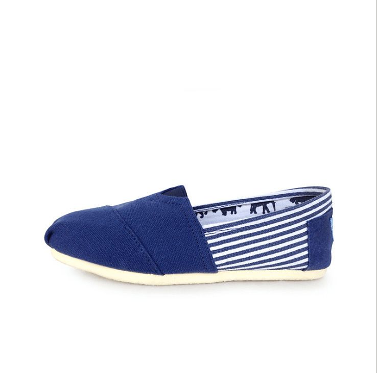 Men's Shoes Canvas Shoes Soft Sole Comfortable Men And Women Lazy One Step Shoes Large Size Flat Casual_vogvips.com