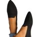 Flat 2024 Summer New European And American Style Large Size Women's Shoes Pointed Toe Fly-knit Shallow Loafers_vogvips.com