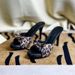 New Fashion Versatile One-strap Leopard Print Bowknot Sandals Women's Outdoor French High Heels_vogvips.com