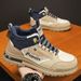 2024 Men's Shoes New Martin Thick Sole Trendy Height Increasing Student Non-Slip Versatile Sports Casual High Top Board_vogvips.com