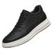 Men's Shoes Breathable Irst Layer Cowhide Little White Board Shoes Men's Sports And Leisure Rubber Sot Sole_vogvips.com