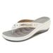 2025 Flip Flops For Women Wearing Beach Sandals, Summer Casual Oversized Women's Slippers_vogvips.com