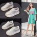 Little White Shoes Women's Platform Sports Shoes Women's Casual Versatile Board Shoes Women's Single Shoes_vogvips.com