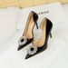638-K29 Style Banquet Women's With Thin Ultra High Heels, Shallow Mouth, Pointed Toe, Lacquer Leather Side Hollow Water_vogvips.com