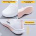 Spring/Summer Women's White Casual Flyknit Sneakers Breathable Soft Sole Comfortable Sports Shoes for Students_vogvips.com
