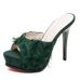 2025 Summer New Ultra High Thin Heels, Waterproof Platform Coolers, 12CM Women's Shoes, Beggar Cloth_vogvips.com