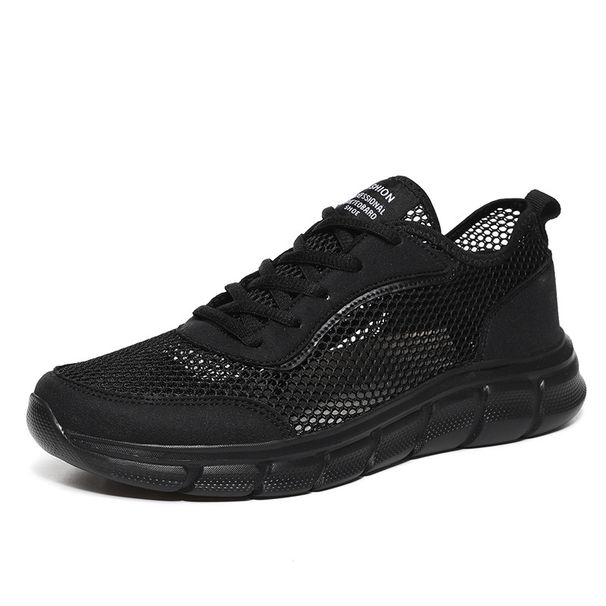 Popular Cross-border Large-size Hollow Breathable Mesh Fly-knit Sports Casual Shoes, Trendy And Versatile_vogvips.com