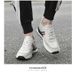 Men's Shoes Striped Invisible Inner Heightening Shoes Cm Platform White Shoes Breathable Cowhide Sports Shoes Casual Board Shoes_vogvips.com