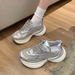 2025 New Hot-Selling Women's Sneakers Autumn Breathable Mesh Thick-Soled Lightweight Running Casual Dad Shoes_vogvips.com