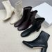 Unlabeled Guan Product High-End Version Classic Short Fashion Versatile Smooth Simple Elegant Stylish Side Zipper Ankle_vogvips.com