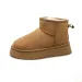 2025 Hot New Free Shipping Designer For Womens Brown Black Beige New Butterfly Knot Veet Cotton Boots_vogvips.com