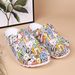 Women's Animal Print Soft Sole Clogs, Comfortable EVA Upper Cushioned Sole, Lightweight And Breathable, Four Seasons_vogvips.com
