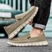 New Footwear Canvas Lefu One Step Footwear, Men's Casual Shoes, Old Beijing Cloth Shoes_vogvips.com