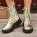 Fashionable Women's Winter Boots 2025 Keep Warm In Style Large Size Casual Womens Boots Embroidery Pointed Toe Heel Women Shoes_vogvips.com