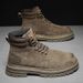 American Style Martin For Men, Cool And High-End Feel, 2025 New Autumn High-Top Workwear Thick-Soled Genuine Leather_vogvips.com