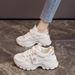 Women's Chunky Dad Sneakers - Thick Sole Platform Shoes For Summer, Comfortable Walking & Running Shoes_vogvips.com