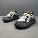 Men’s Shoes Casual Shoes All Match Color Matching Thick Soled Casual Shoes Light Luxury Height Increasing Rubber Shoes_vogvips.com