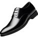 Men's Breathable Lace-up Dress Shoes Comfortable Formal British Style Leather Footwear_vogvips.com