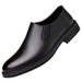 ct Ct Suitable For All Seasons Men's Trendy Youth Lightweight Low-top Rubber Slip-on Leather Shoes Business Formal Casual Daily Style_vogvips.com