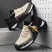 Men’s Shoes 2026 Summer Flyknit Mesh Breathable Trendy Versatile Sock‑style Sneakers Casual Running Black Coconut‑style Athletic Shoes_vogvips.com